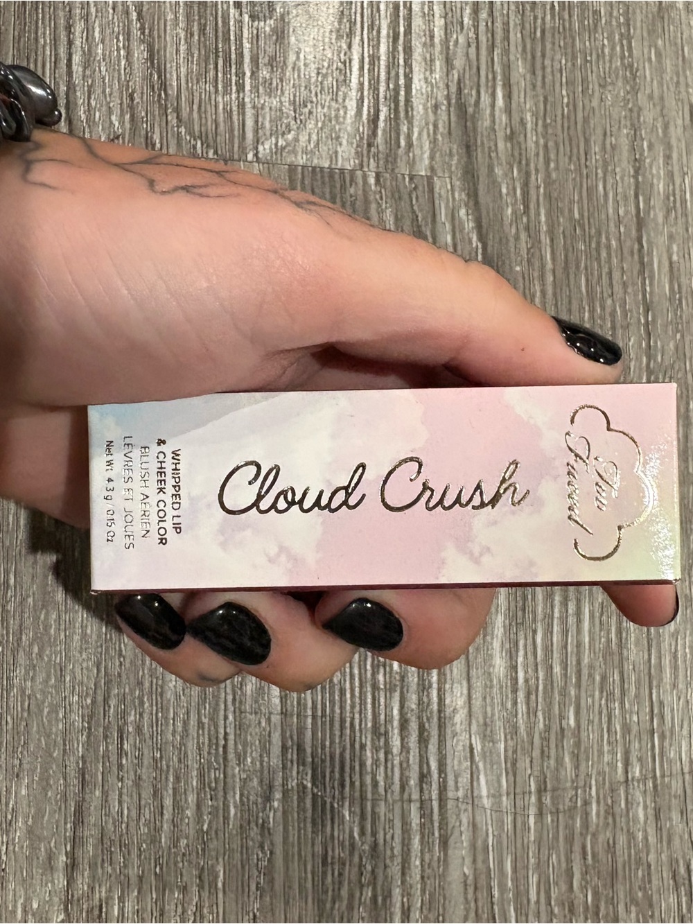 Too Faced Cloud Crush Whipped Lip & Cheek Color - Pastel Pink